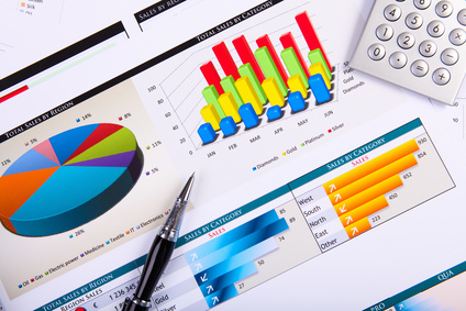 Financial papers on the table